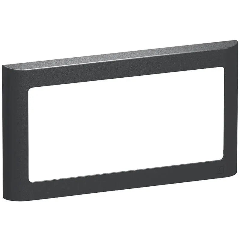 LK Fuga ramme SOFT 63 2m vandret - koksgrå