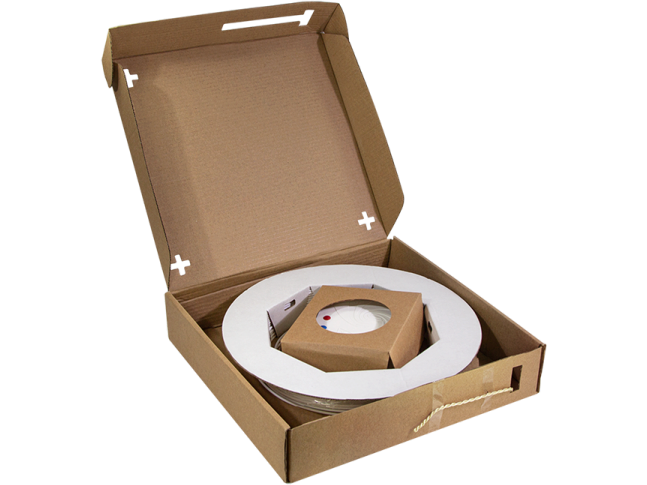 FTTH termineringsboks 2 x SC/APC med 40m fiberkabel