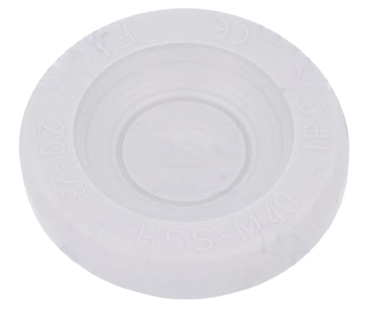 TPE kabelgennemføring - Ø20-28mm, IP67, Grå (M40 hul)