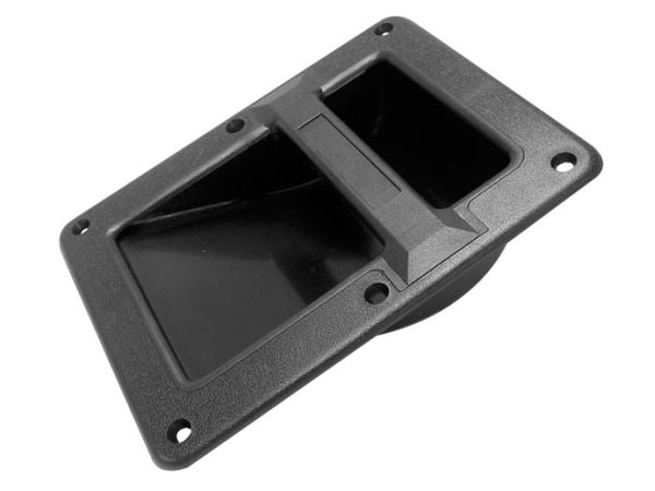 Højttalerhåndtag - Kraftig plast, 210x160mm