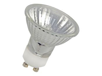 GU10 halogenpære - 240V / 50W 36° HVID (2800K, 2000h)