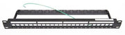 Netconnect Patchpanel E-Series 24 ports panel. 1U Sort