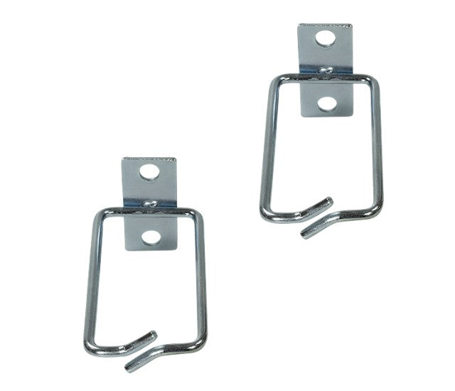 Kabelføringsring til 19" rack - 40x80mm, stål (2 stk.)