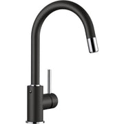 BLANCO MIDA-S køkkenarmatur med udtræksbruser sort