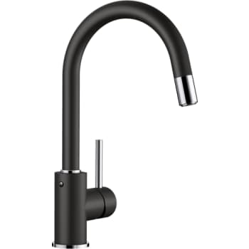 BLANCO MIDA-S køkkenarmatur med udtræksbruser sort