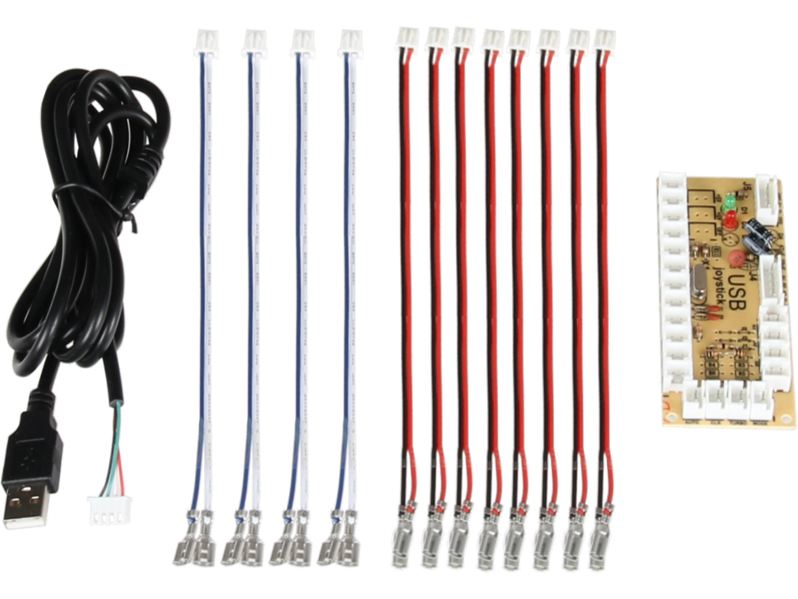 USB Controller til DIY arcarde game controllers