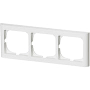 LK Fuga ramme Softline 63 3m vandret - hvid