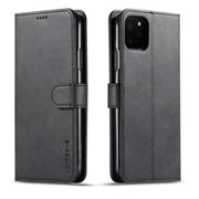 Læder flipcover m. kortholder - Til iPhone 12 /12 Pro, Sort