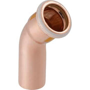 22 mm Bøjning CUG 45° muffe/nippel Mapress