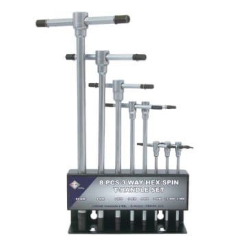 Unbrako T-håndtag sæt 2,0-10mm