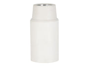 Kronefatning - E14, 10mm gevind, Hvid (maks. 60W)