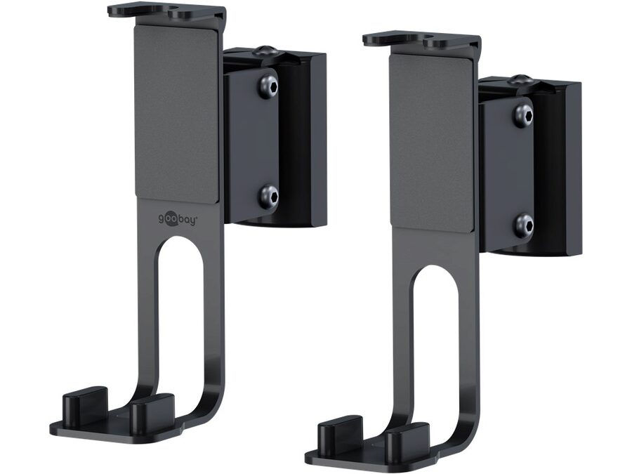 Vægbeslag til Sonos ONE / ONE SL / PLAY:1, Sort (2 stk.)