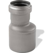 ACO 75 x 50 mm rustfri, syrefast afløbsreduktion, AISI 316