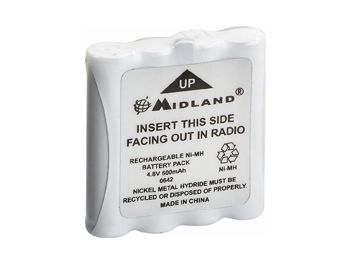 NiMH Batterimodul til Midland G6/G8 - 4,8V / 800mAh
