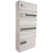 Færdigmonteret gruppetavle - HPFI - 1x16A 3P+N, 2x13A 3P+N, 6x13A. 1P+N - Hvid