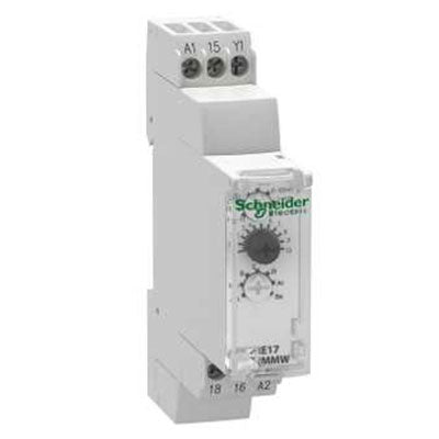 Tidsrelæ 10 funktioner 12-240V AC/DC 50/60Hz