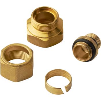 1/2" x 16 mm Pex overgang muffe