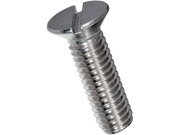 Maskinskrue, undersænket - M4x12mm, ligekærv (25 stk.)