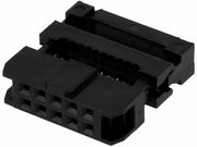 IDC fladkabelstik - 10pol hun (2mm)