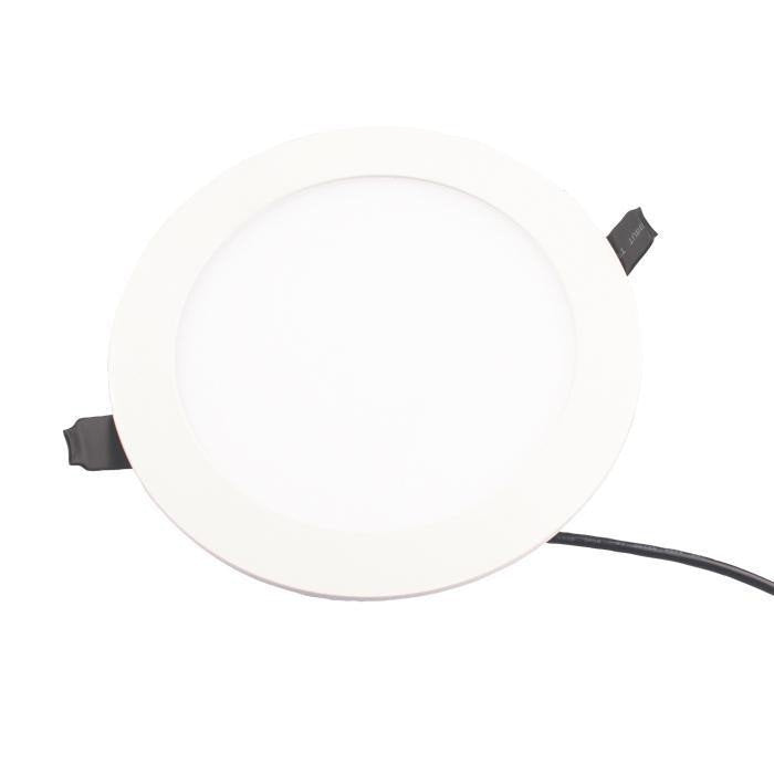LED downlight Alisia 230V 12W 3000K dæmpbar IP44 - Rund, mat hvid