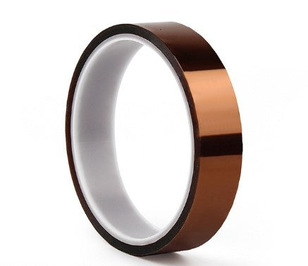 Varmebestandig tape til PCB-afdækning - 300°C, 20mm (25m)