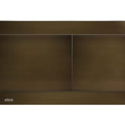 ALCA bronze anticbetjenings plade