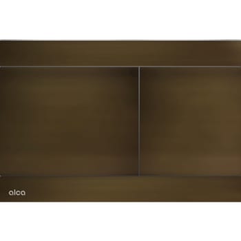 ALCA bronze anticbetjenings plade