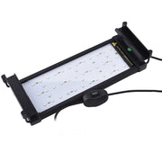 48-70 cm akvariearmatur - 11W LED, hvid/blå, justerbar, 230V, 880lm