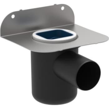 ART DECO VANDLÅS, Smøremembran,  Ø50 mm, vandret, Stål/PP