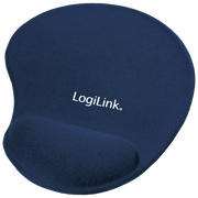 Musemåtte med GEL håndledsstøtte - Blå