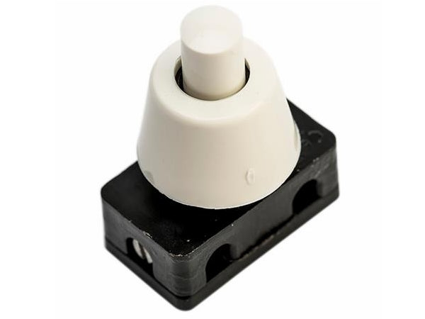 Kipafbryder (lampeafbryder) - Ø10mm, K6, Hvid