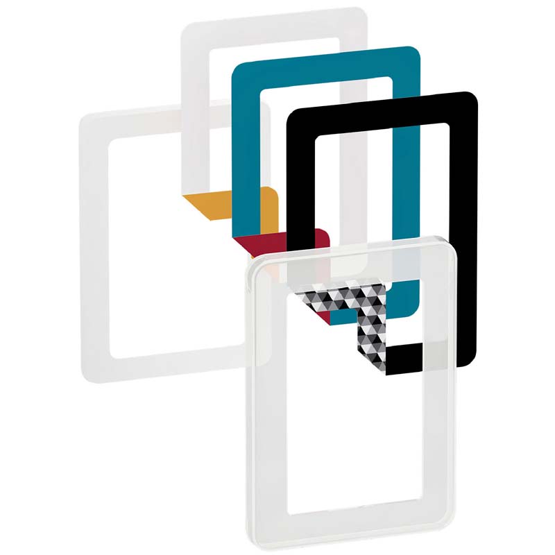 LK Fuga ramme CHOICE 68 1½m - frosted