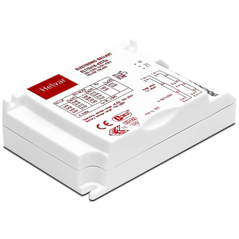 Helvar elektronisk forkobling EL1/2x18-42TCs (ON/OFF)