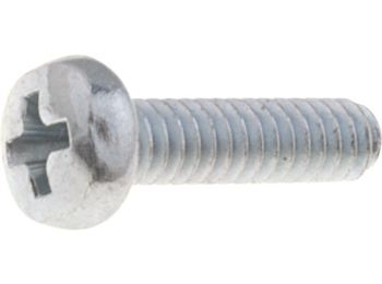 Krydskærv maskinskrue, panhoved - M3x12mm, PH1 (50 stk.)