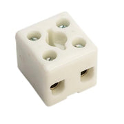 Porcelænssamlemuffe 0,5-4,0mm2 2-pol