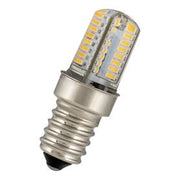 E14 LED kutterpære - 24-28V / 2,4W Varm hvid
