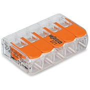 Skrueløs samlemuffe 5-leder - 1 stk.