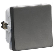 LK FUGA®afbryder krydsning 16A, koksgrå