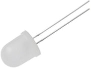 10mm LED - Rund, Kold HVID, diffus (8400mcd)