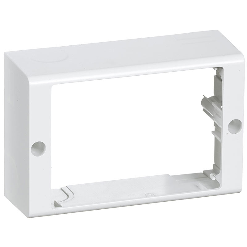 CLIC'LINE® monteringsbox dobbelt hvid