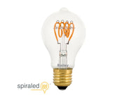 A60 SpiraLED std. pære - 240V / 4W dæmpbar, E27 (2200K)