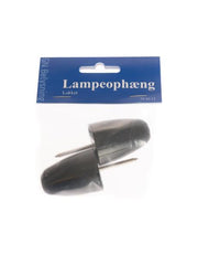 Lampeophæng lukket sort 2 stk. GN-pak
