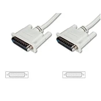 Parallel kabel - SUBD25 han til SUBD25 han (2m)