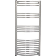 Athena buet håndklædetørrer 1200 x 500 mm krom