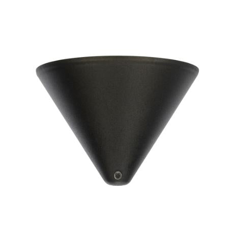 Baldakin Ø120mm sort