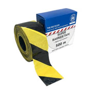 Afmærkningsfolie gul/sort, 500 m