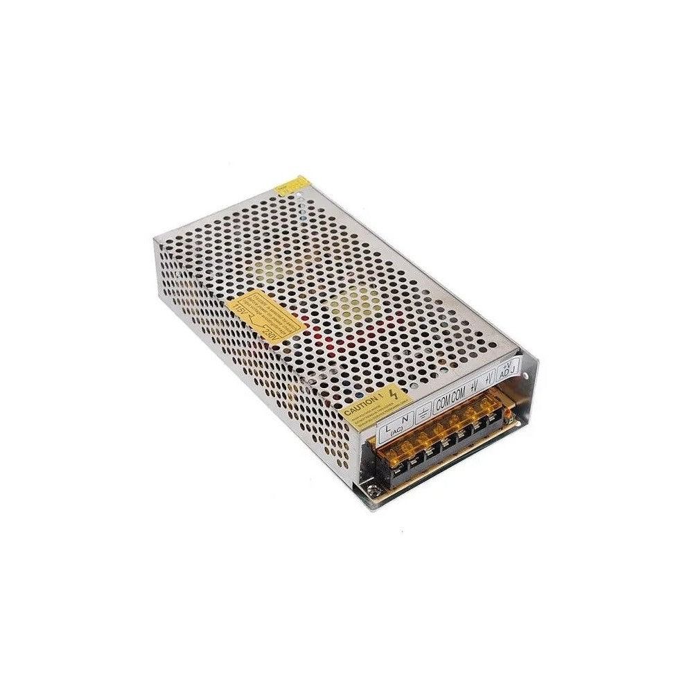 120 Watt strømforsyning - 12V DC, 10A til elektroniske enheder