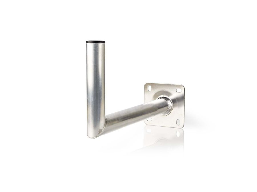 Parabolvægbeslag - Parabolstr. 100cm, vægafstand 450cm, alu.