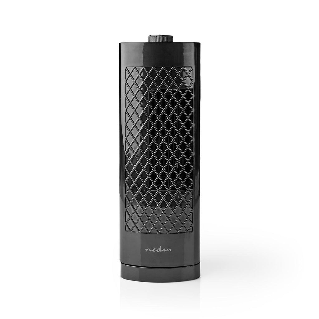 Bordtårnventilator - 30cm, 3 hastigheder, Sort