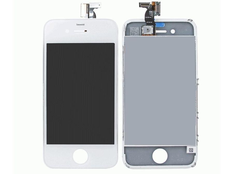 Apple iPhone 4S komplet LCD display+Touch, Hvid